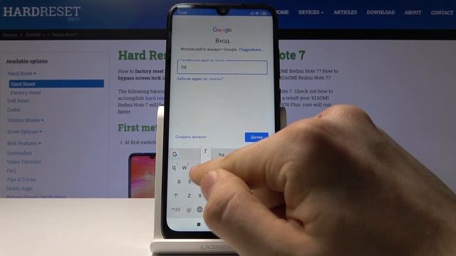 Redmi Note 7 — Как добавить или удалить аккаунт Google? смотреть онлайн