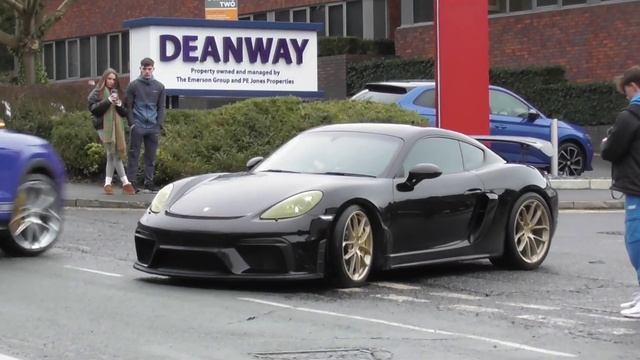 Cars Leaving Car Meet 2024 (F40, Senna, STO, Aventador, 2 F12, GT3 RS)