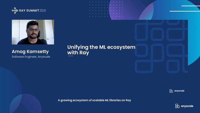 A Growing Ecosystem of Scalable ML Libraries on Ray смотреть онлайн