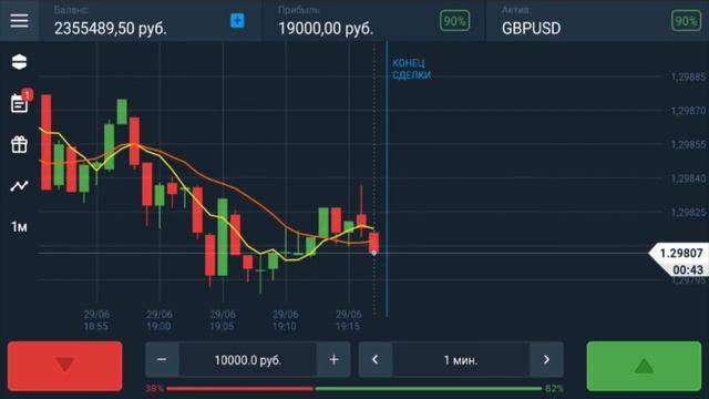 Как заработать, много денег на своём смартфоне - Olymp Trade! смотреть онлайн