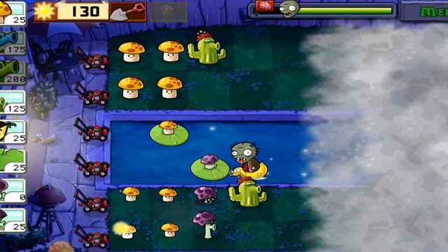 Plants vs Zombies (Android) #10 Туман и вазы смотреть онлайн