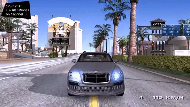 Bentley Bentayga Startech Grand Theft Auto San Andreas GTA SA MOD _REVIEW смотреть онлайн