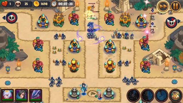 The Endless Battle World 3 - Easy way - Realm Defense смотреть онлайн