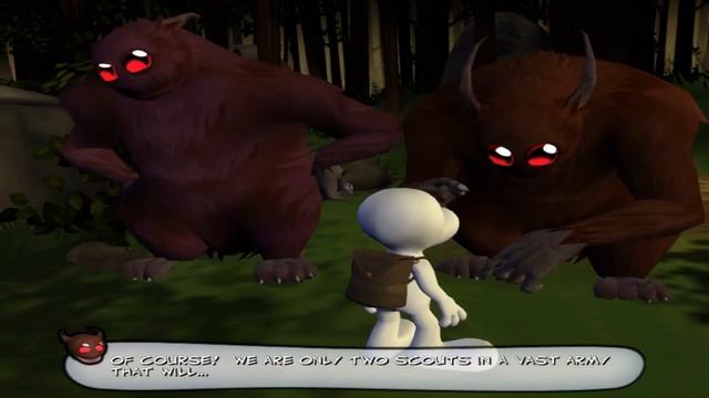 A game based off an old book series | Bone: out from Boneville Let's Play #1 смотреть онлайн