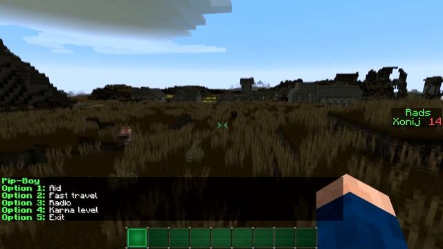 TEXT-BASED Pipboy in vanilla minecraft (1.7+) смотреть онлайн