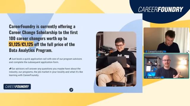The Ultimate Data Analytics Career Plan for 2023 | CareerFoundry Webinar смотреть онлайн