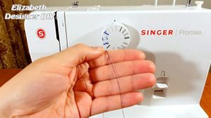 Как заправить нитки в швейную машинку Зингер 1408