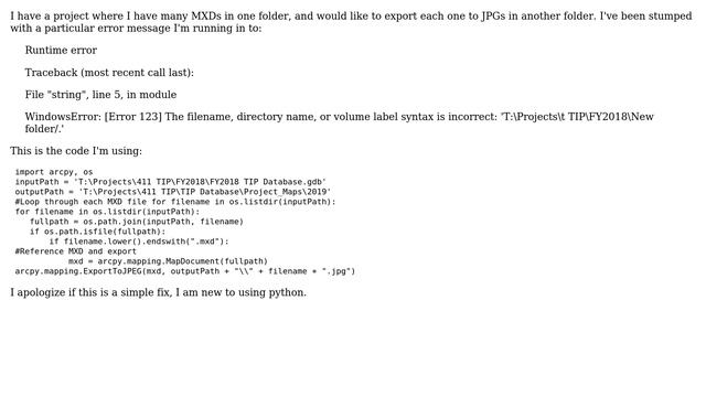 GIS: Python script to Export multiple MXDs to JPG (2 Solutions!!) смотреть онлайн