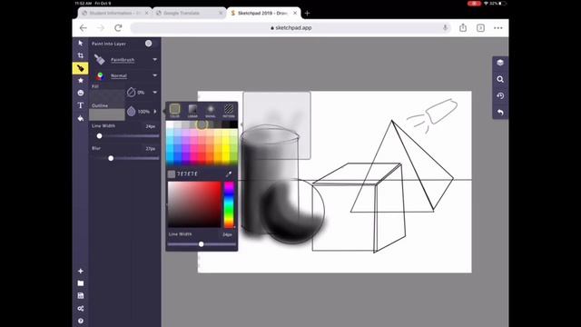 How to SHADE in Sketchpad смотреть онлайн