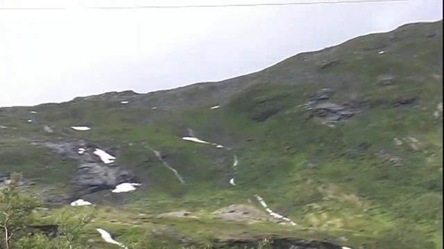Norwegian roads.Road 63 from Geringer towards Lom. (От Гейрангера по дороге 63 в сторону Лома) смотреть онлайн