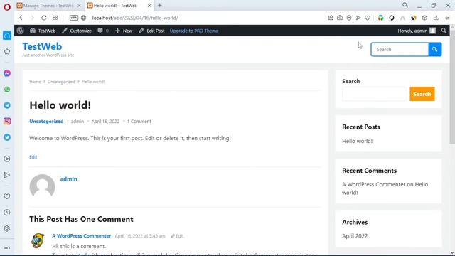How To Install Wordpress Theme | Wordpress Local Host Tutorial смотреть онлайн