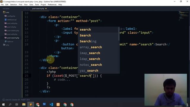 PHP CMS Searching Posts1 смотреть онлайн