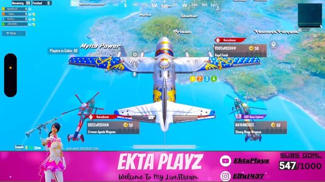 ?BGMI LIVE |CLASSIC MATCH WITH FUNNY TEAMMATE | #bgmilive #girlgamer #pubgmobile#elvish#jonathan смотреть онлайн