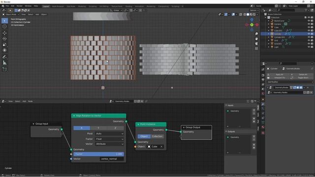 New Blender 2.93 Features: Vertex Normals in Geometry Nodes смотреть онлайн