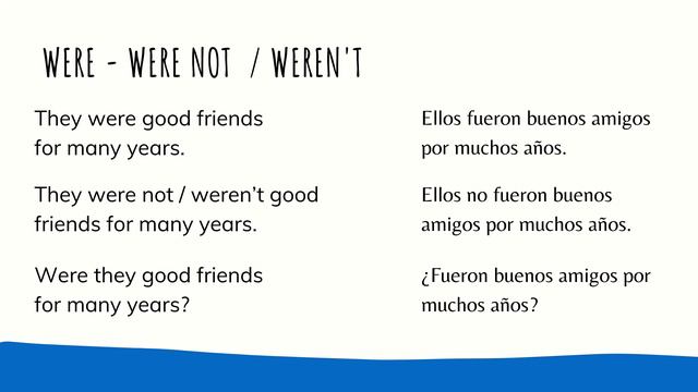 Pasado Simple en Inglés (2) - Past Simple - WAS/WERE/DID смотреть онлайн