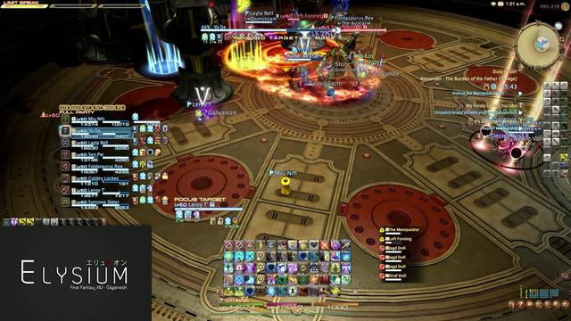 FFXIV HW: Alexander (Savage) Floor 4 World First - Elysium смотреть онлайн
