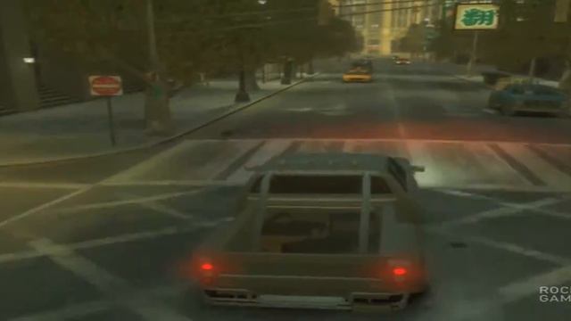 как правильно уйти от копов в GTA 4 смотреть онлайн
