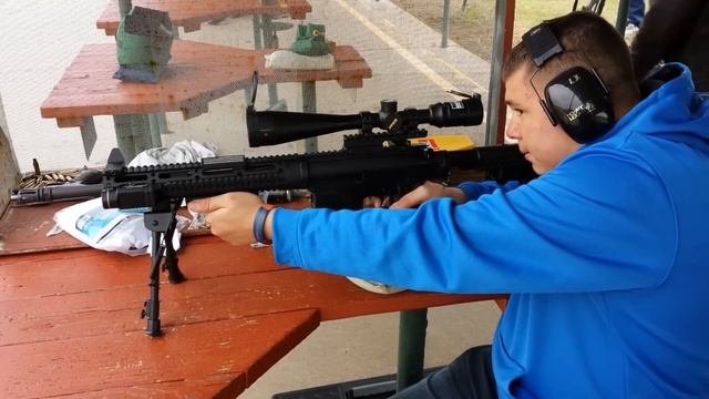 DPMS Panther Arms Oracle .308 LR-308 RFLR-OC at the range смотреть онлайн