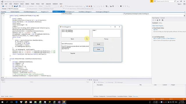Demo FTP Client смотреть онлайн