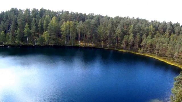 Сухановское радоновое озеро с высоты смотреть онлайн