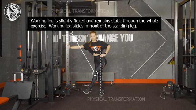 Low Pulley Cable Hip Abduction ( Отведение ноги в стороны с нижн блока ) смотреть онлайн