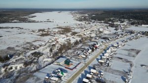 [4K] Село Казаковка, Кузнецкий район (21.01.2023)