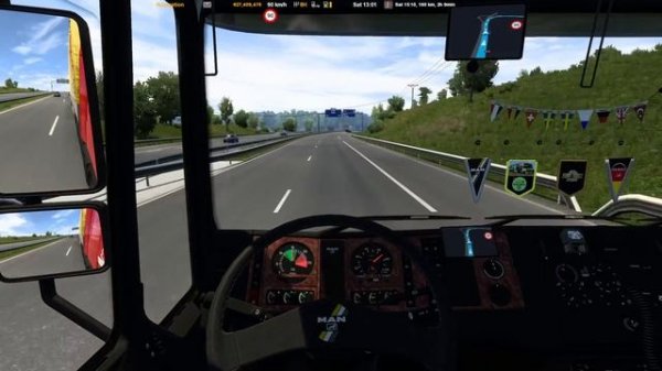 ETS 2●MAN F2000 Evo●Liege(B)-Calais(F)●New sound?and skin?!