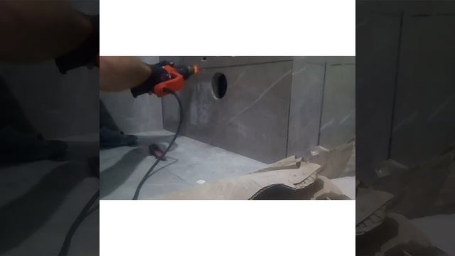 Демонтаж плитки. Вскрытие инсталляции смотреть онлайн