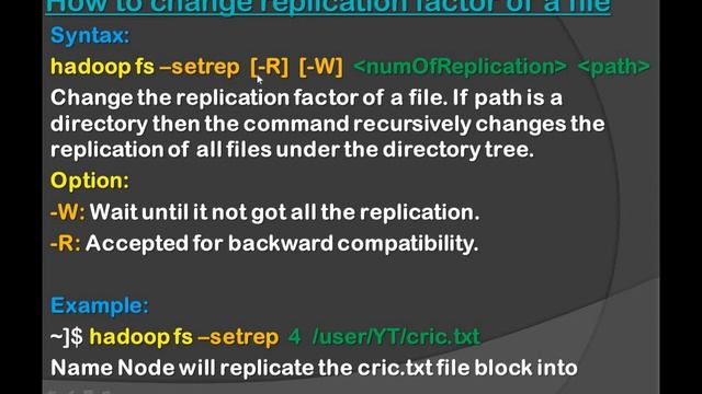How to use getmerge, setrep, text and stat commands on HDFS || Hadoop HDFS Commands Part 11 смотреть онлайн