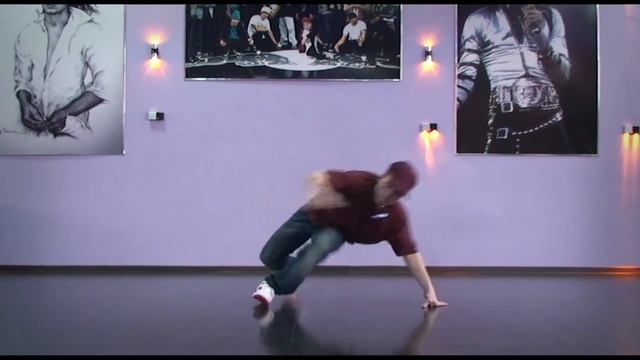Break dance combo tutorial beginner Связка 3 (начальный уровень) смотреть онлайн