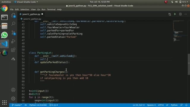 TCS OPA Solution ??? | June 12 Python | TCS | PA | DPA |Tamil | Tech Siddhar |Python Programming #T смотреть онлайн