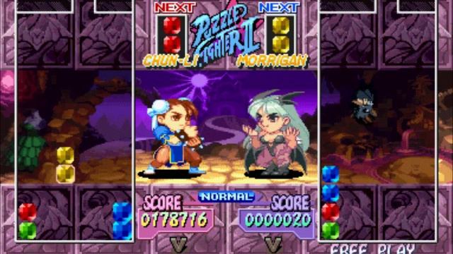 Super Puzzle Fighter II Turbo(Arcade)-Chun-Li Playthrough смотреть онлайн