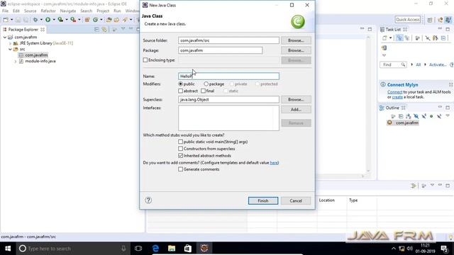 Eclipse IDE 2019-06 Installation using Bellsoft Liberica JDK 11 on Windows 10 смотреть онлайн