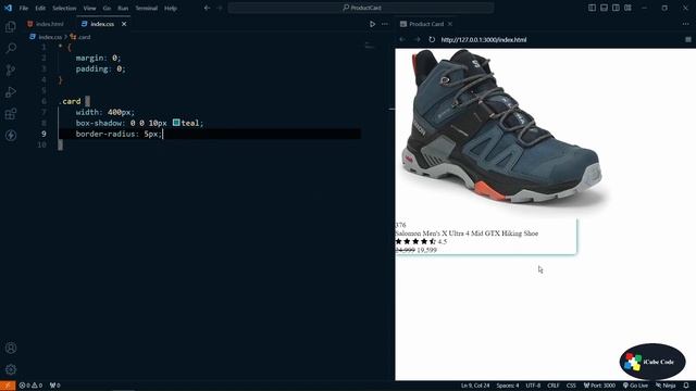 Custom Product Card | HTML and CSS | How to make Custom Product Card #html5 #css3 #cssproject смотреть онлайн