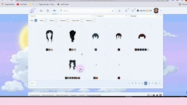 Everskies Dress Up Together Game смотреть онлайн