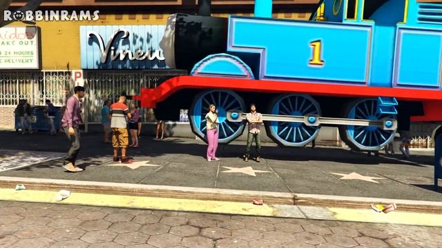 Thomas The Train in GTA 5 ? EPISODE 2 (GTA 5 Official Music Video) смотреть онлайн