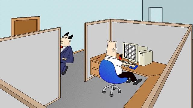 Dilbert: Screen Saver Collection (Dilbert at Work) (Delrina) (Windows 3.x) [1994] смотреть онлайн