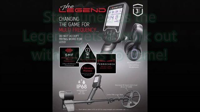What's dis? The NEW Nokta Makro Legend SMF Metal Detector! смотреть онлайн