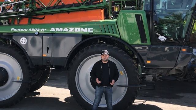 Самоходный опрыскиватель Amazone Pantera 4503 / Обзор легендарной машины от TMI смотреть онлайн