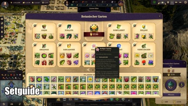 Alle Sets des botanischen Gartens + Itemguide | Anno 1800 Tipps und Tricks | Botanica DLC смотреть онлайн