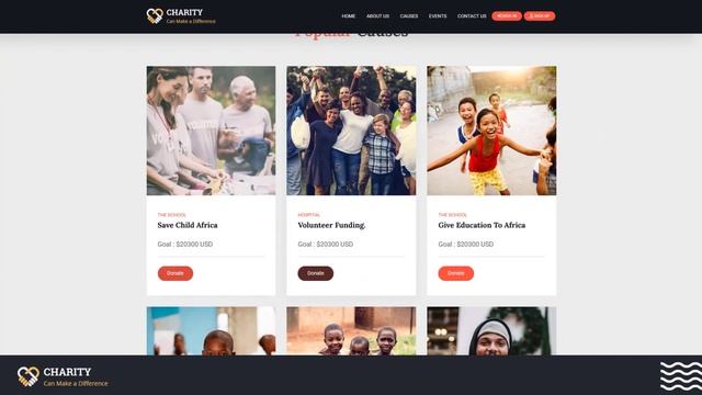 Charity – Nonprofit Charity Foundation System with Website смотреть онлайн