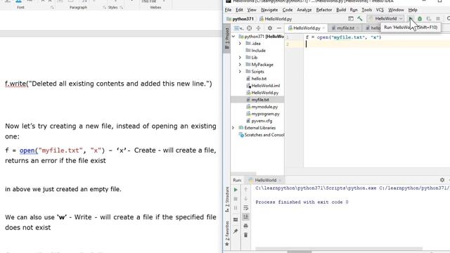 25. Python - File Handling - Creating new File смотреть онлайн