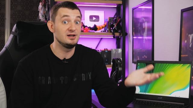 150 cек с Acer Aspire 7 (A715-41G) - обзор ноутбука на AMD Ryzen с NVIDIA GeForce GTX 1650 смотреть онлайн