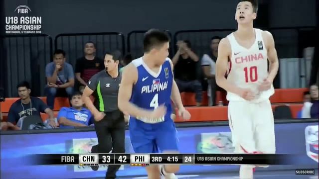 Batang Gilas PH Full Game Highlights Vs China (U18 Asian Championships) 08.07.18 смотреть онлайн