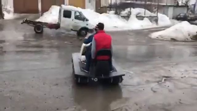 Гусеничный вездеход Вехор смотреть онлайн