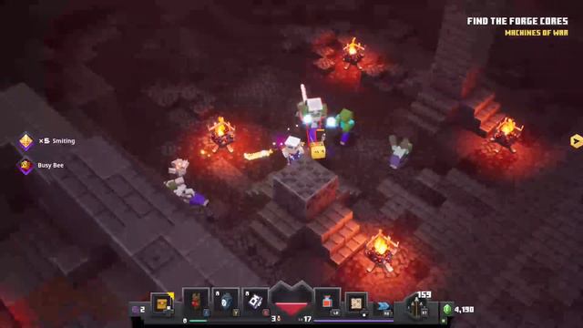Minecraft Dungeons Ep8 Forge of Doom смотреть онлайн