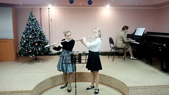 Шорн Ксения, Землянова Арина. "Белые снежинки". Концертмейстер Ярмолович Елена Владимировна смотреть онлайн