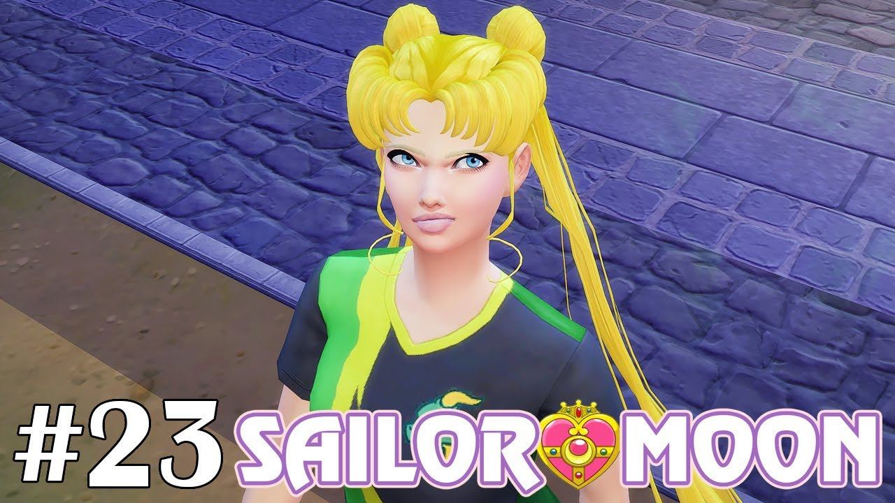 Капитан Усаги Цукино - The Sims 4 - Sailor Moon #23 смотреть онлайн