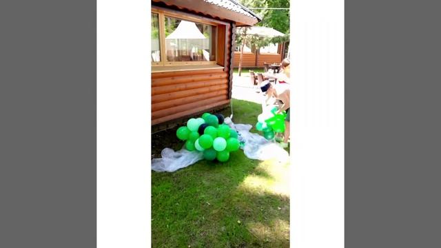 Фотозона на день рождения в футбольном стиле из шаров смотреть онлайн