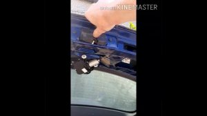 Не открывается дверь багажника Opel astra h 2004